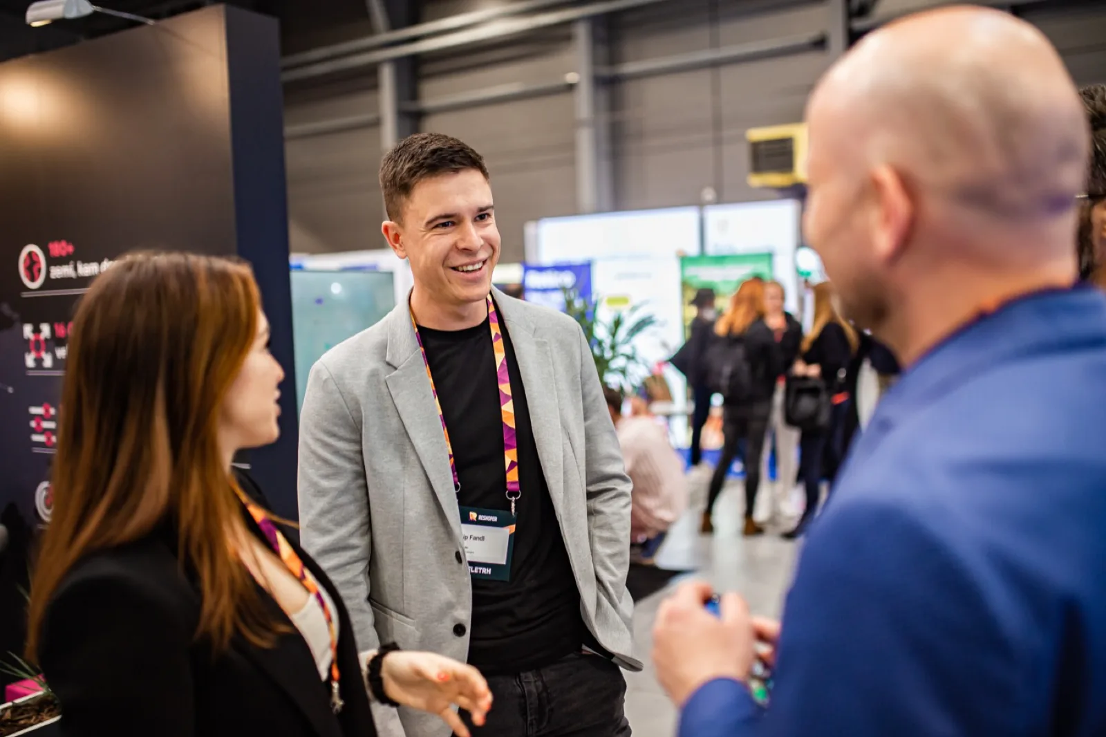 Filip Fandl na&nbsp;marketingové konferenci